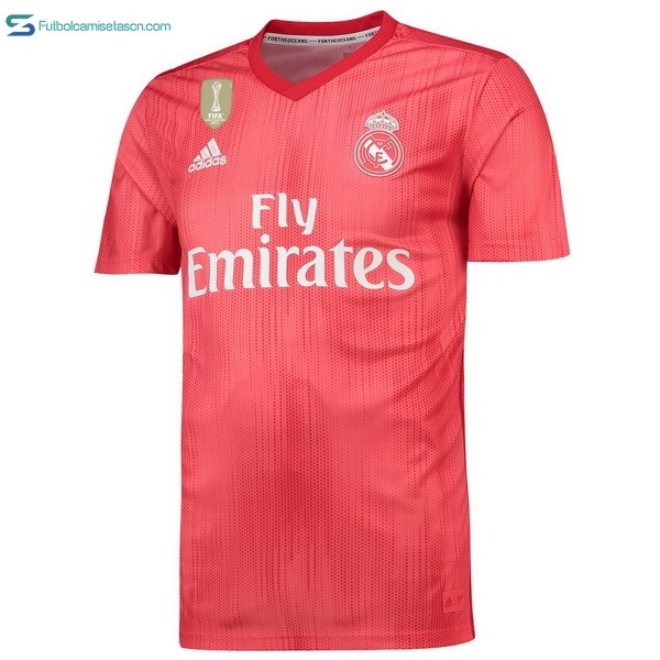 Tailandia Camiseta Real Madrid 3ª 2018/19 Rojo